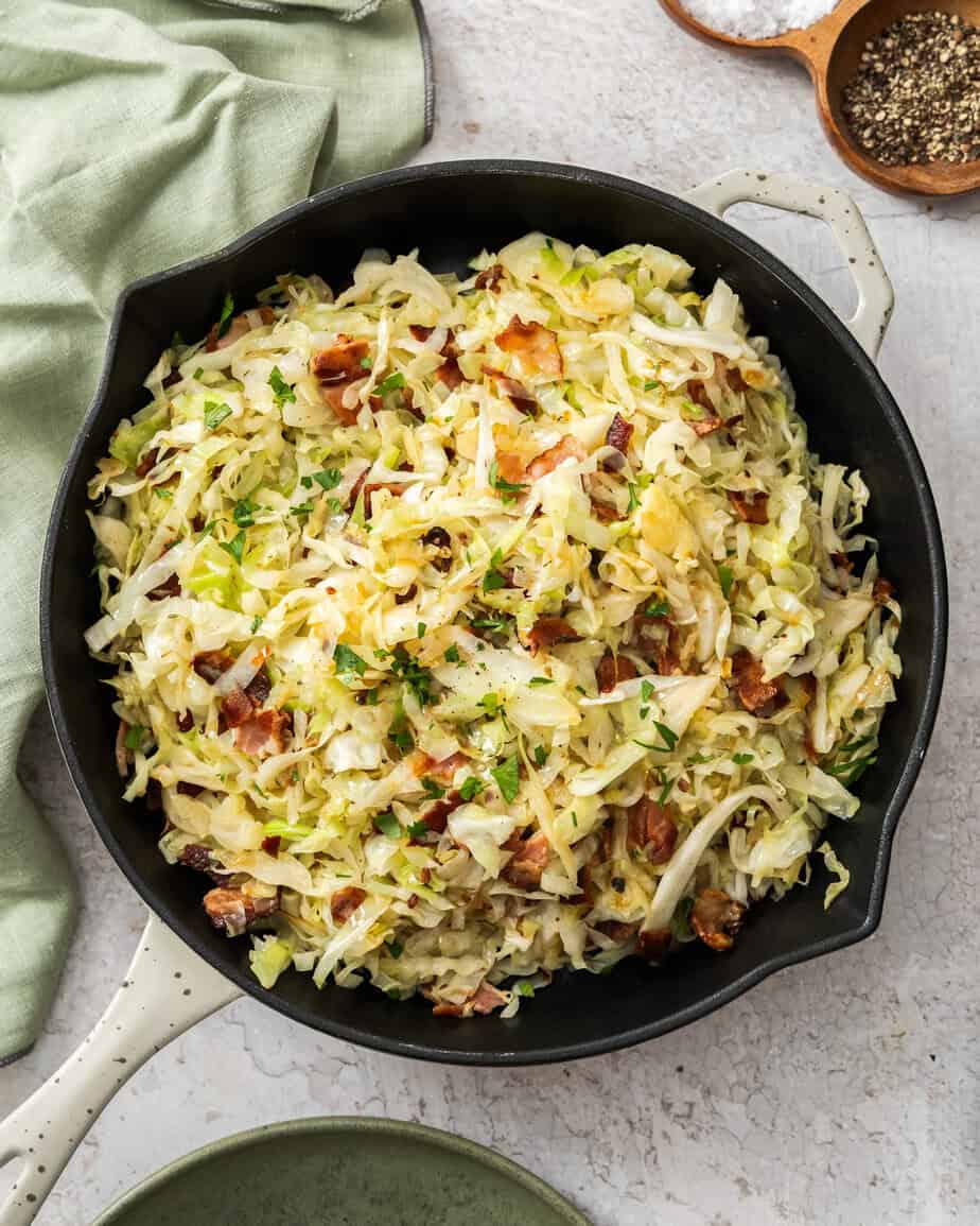 Easy Fried Cabbage