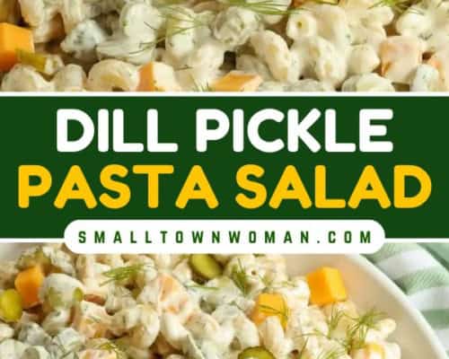 Dill Pickle Pasta Salad