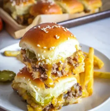 Cheeseburger Sliders