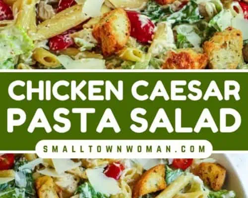 Chicken Caesar Pasta Salad