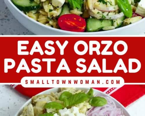 Orzo Pasta Salad