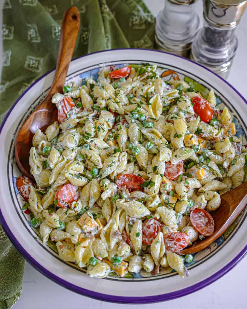 Bacon Ranch Pasta Salad