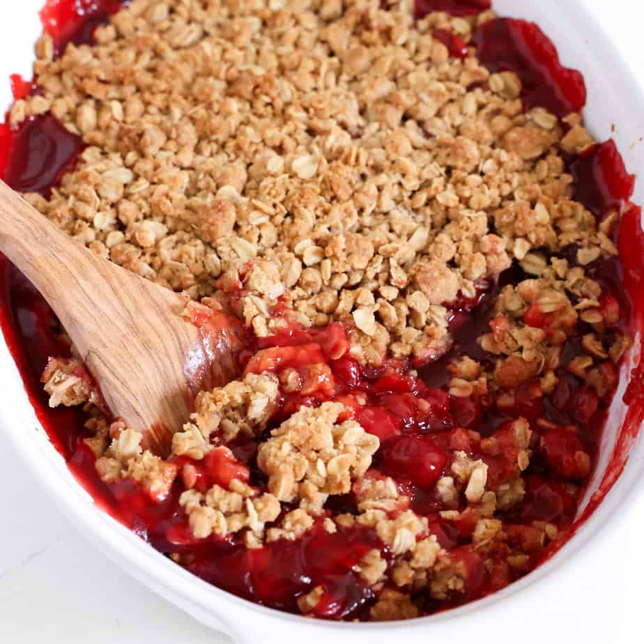 Cherry Crumble
