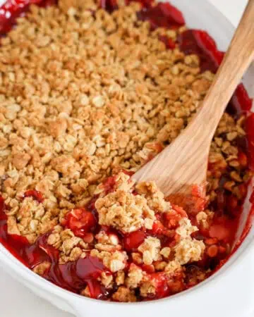 Cherry Crumble