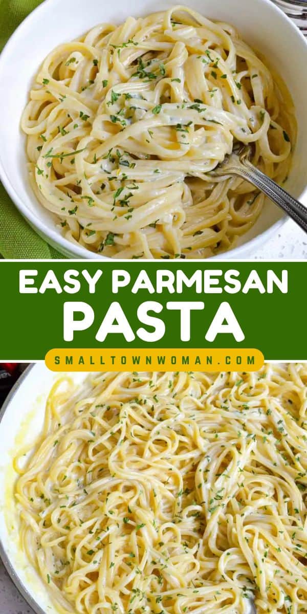 Parmesan Pasta Recipe (One Skillet)