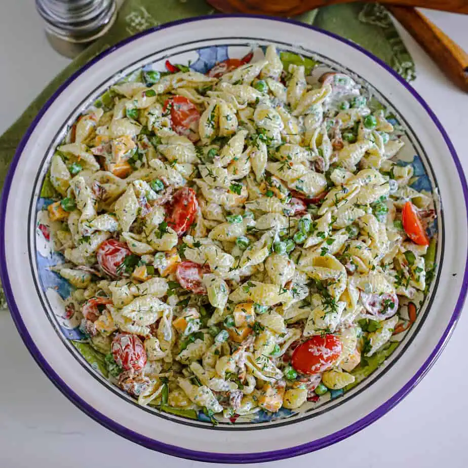Bacon Ranch Pasta Salad