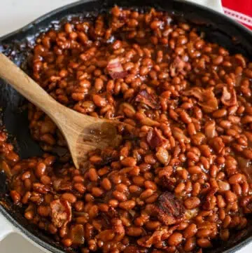 Bsked Beans with Canned Beans