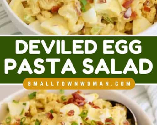 Deviled Egg Pasta Salad