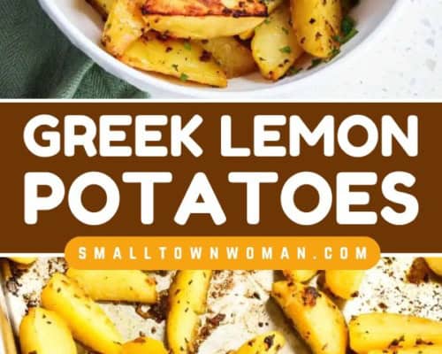 Greek Lemon Potatoes