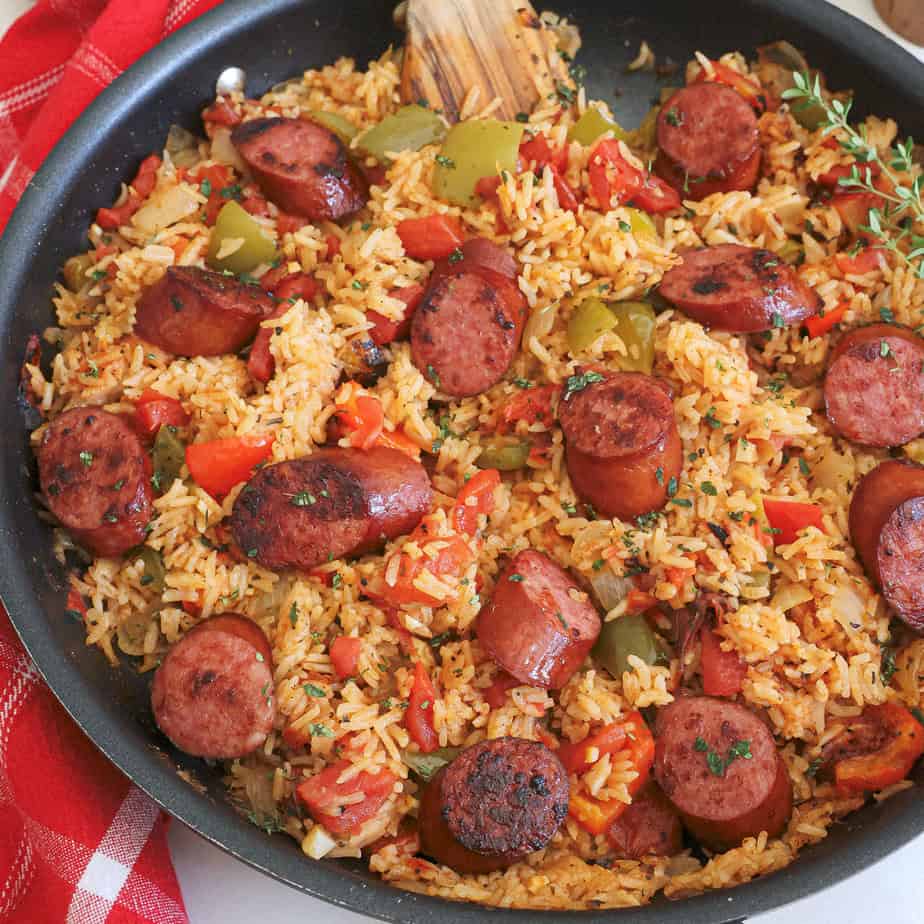 Sausage and Rice