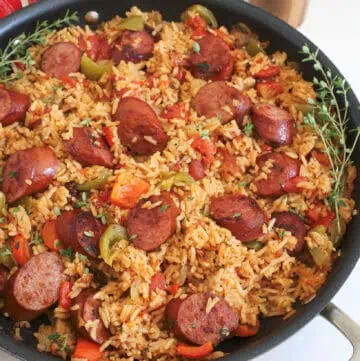 Sausage and Rice