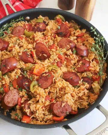 Sausage and Rice