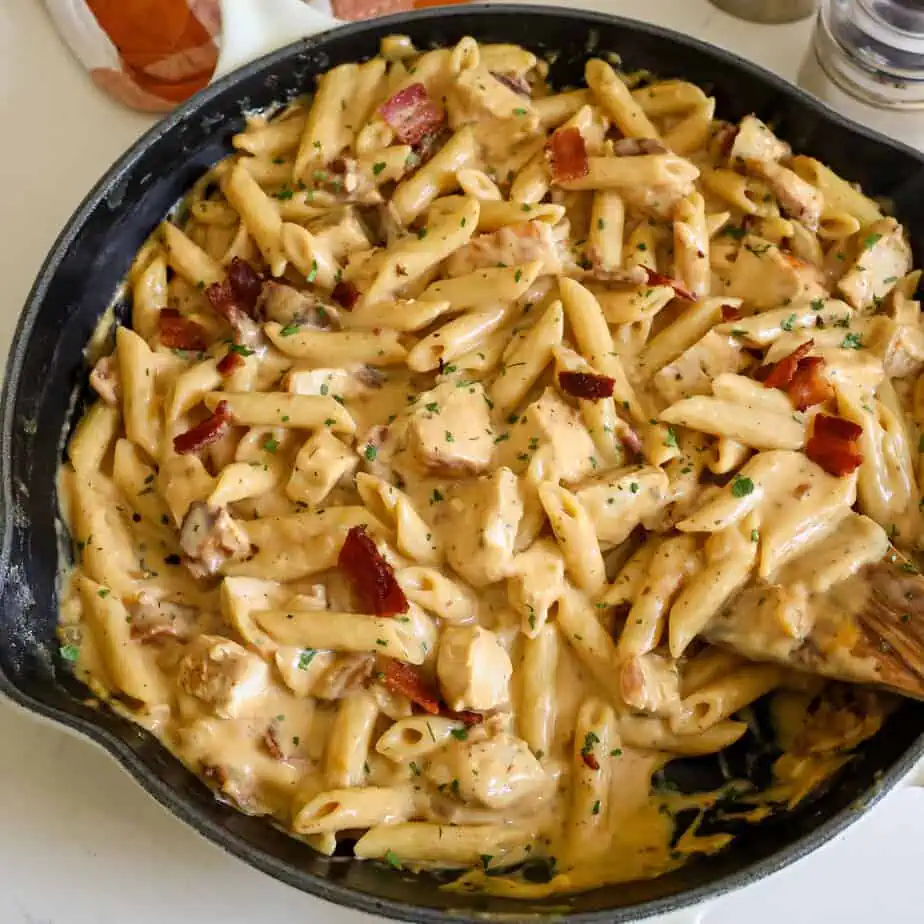 Chicken Bacon Ranch Pasta
