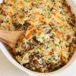 Ground Beef and Rice Casserole