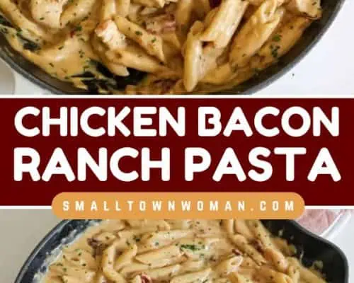 Chicken Bacon Ranch Pasta