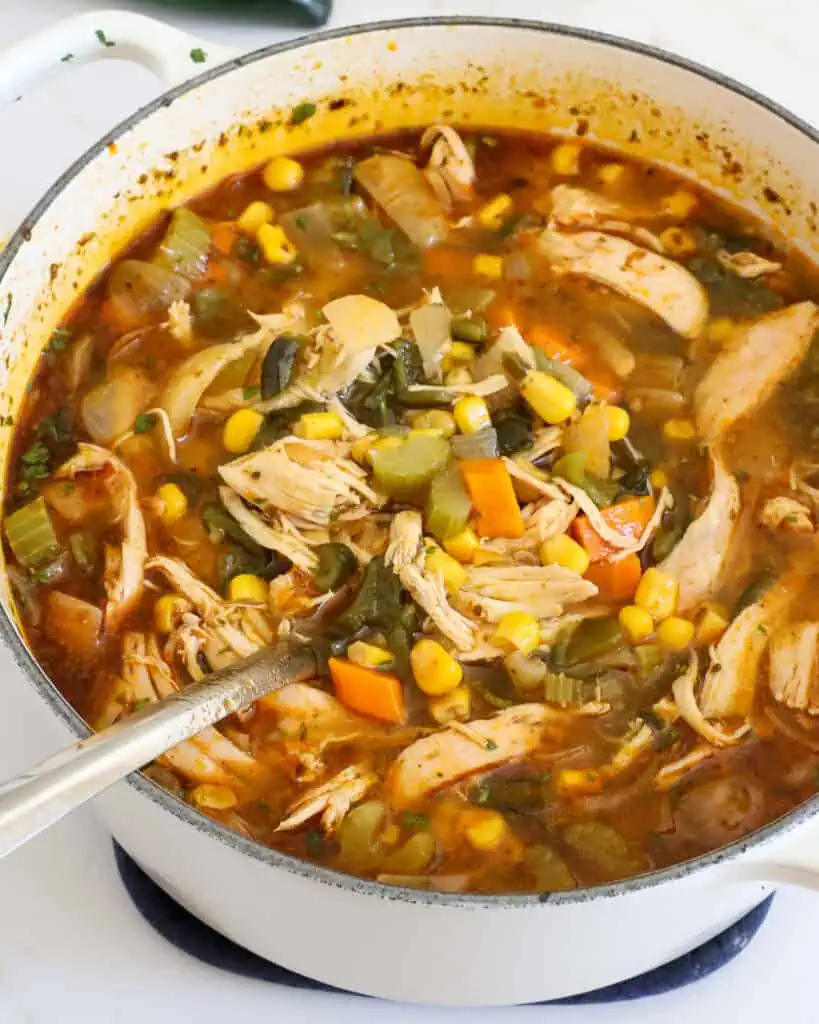 Chicken Poblano Soup