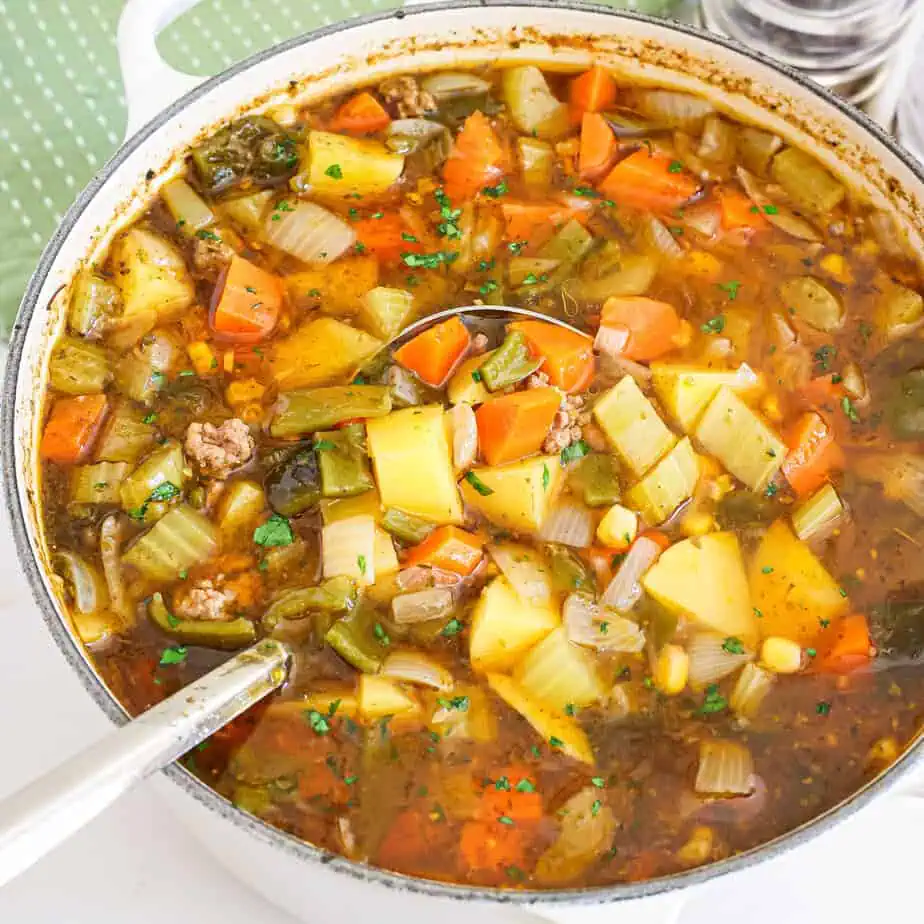 Hamburger Potato Soup