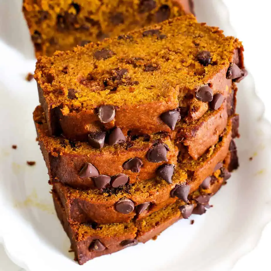 Pumpkin Chocolate Chip Bread