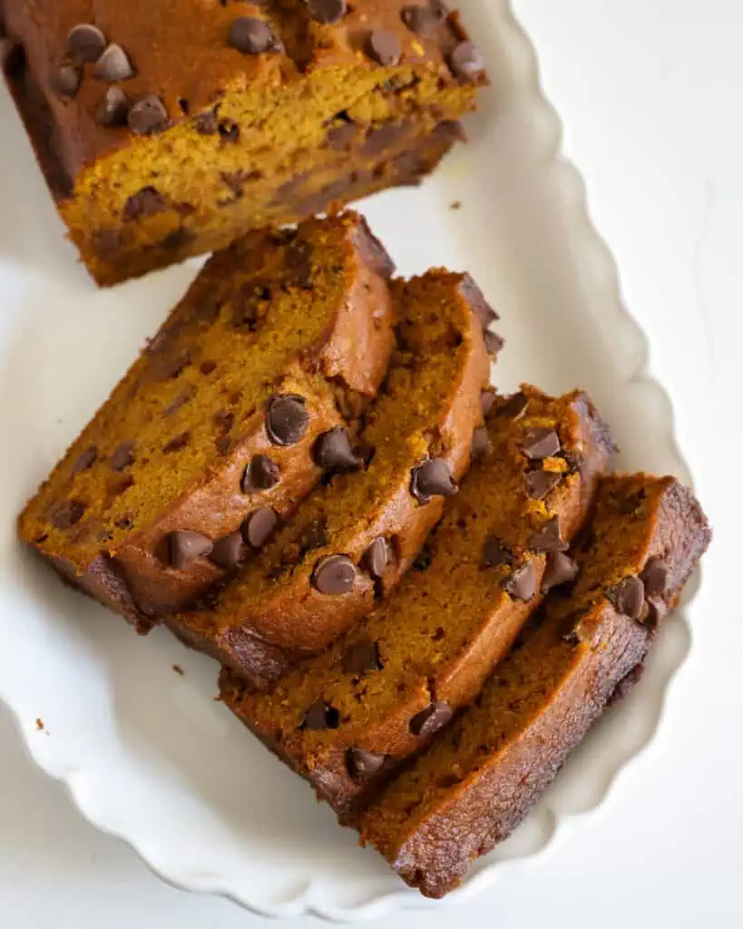 Pumpkin Chocolate Chip Bread