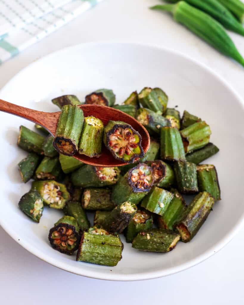 Roasted Okra