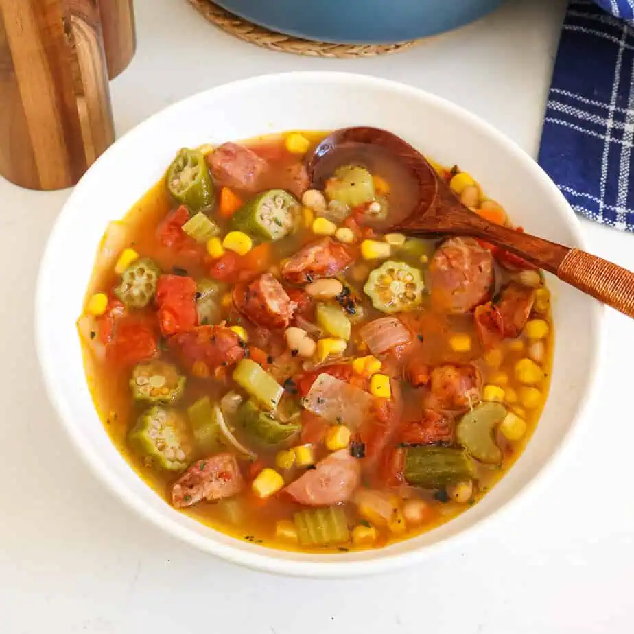 Sausage and Okra Soup