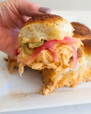 Buffalo Chicken Sliders