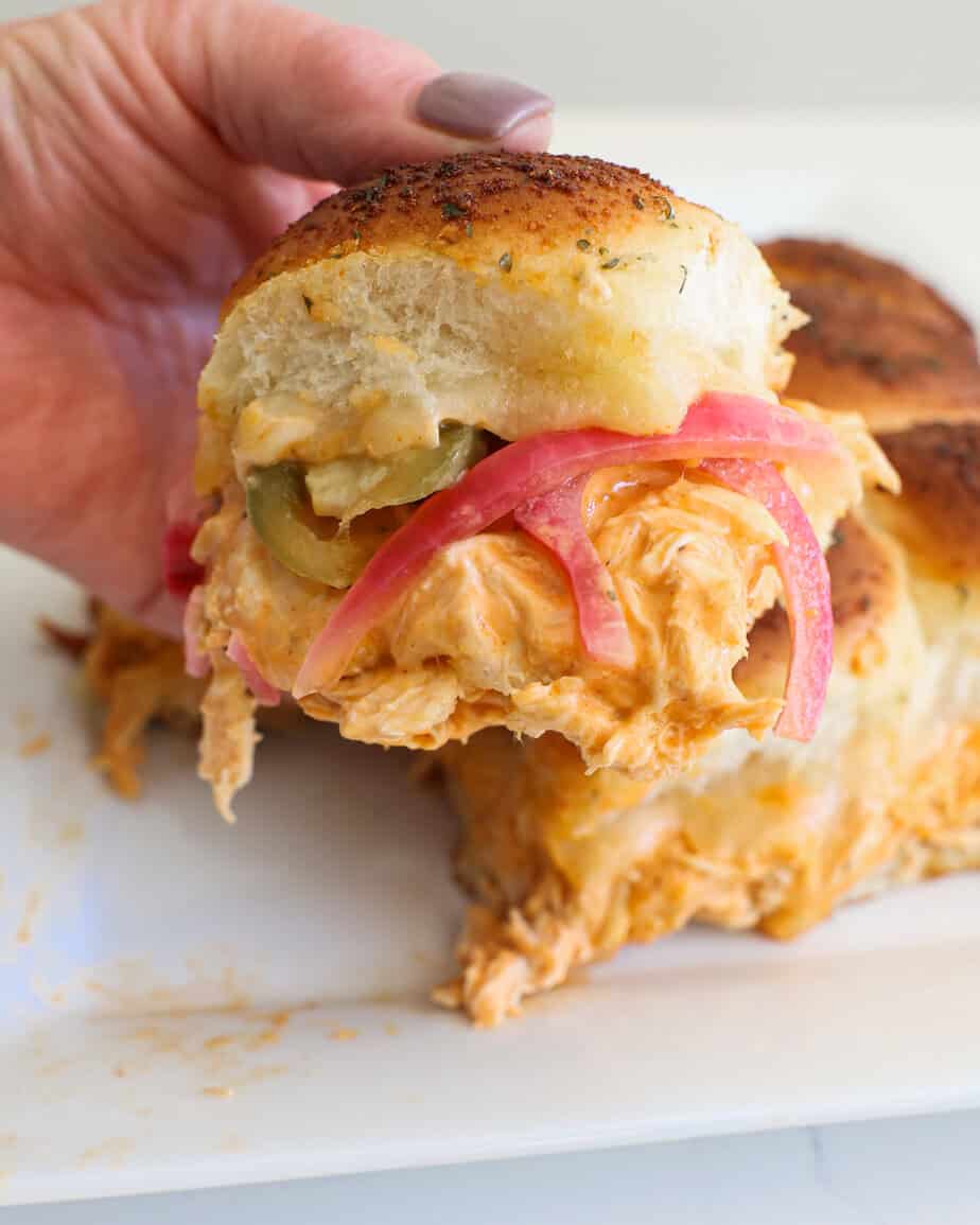 Buffalo Chicken Sliders