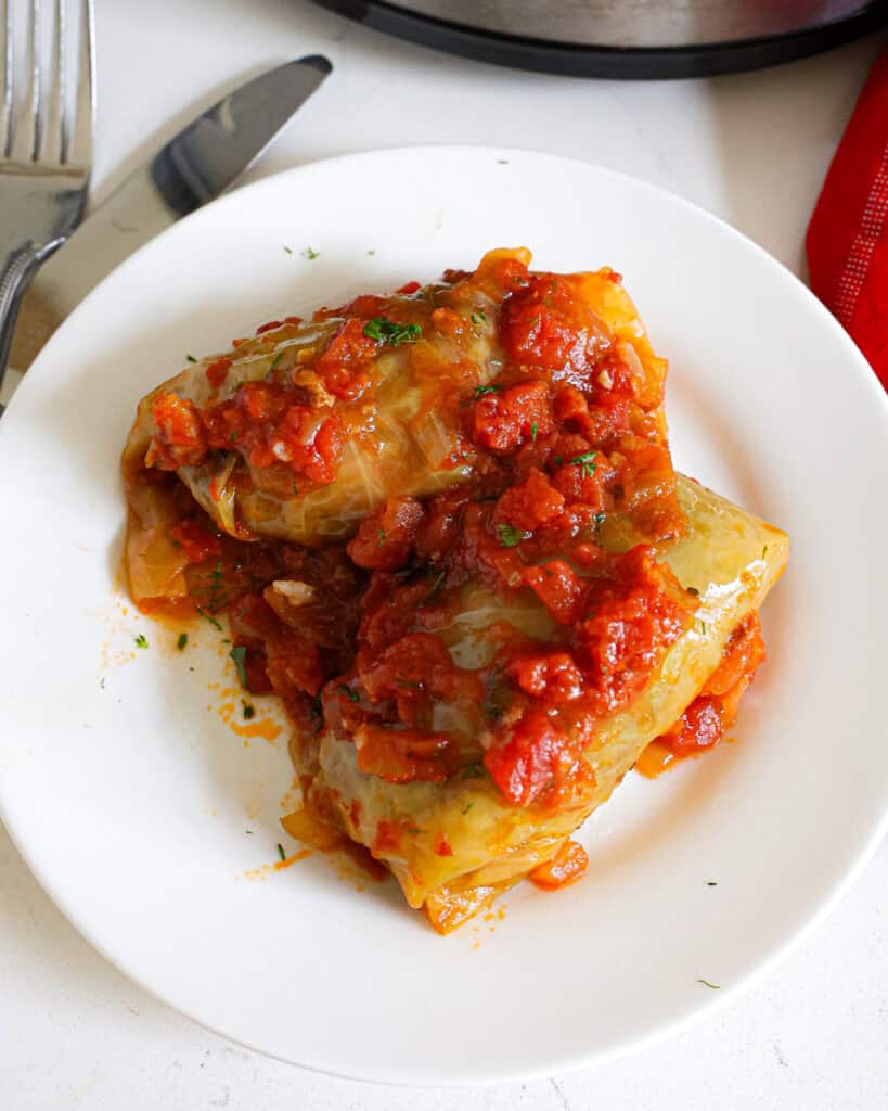 Crockpot Cabbage Rolls