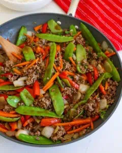 Ground Beef Stir Fry