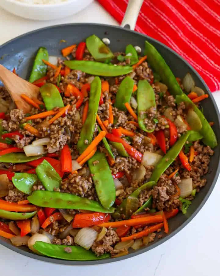Ground Beef Stir Fry