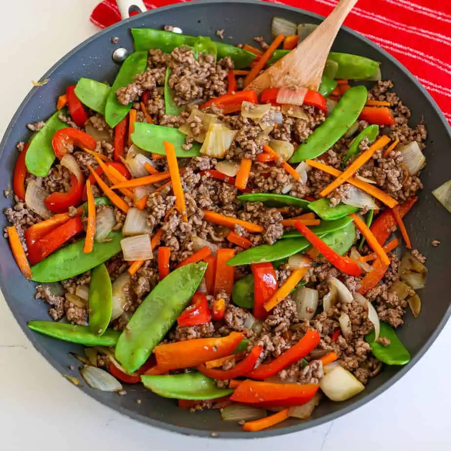 Ground Beef Stir Fry