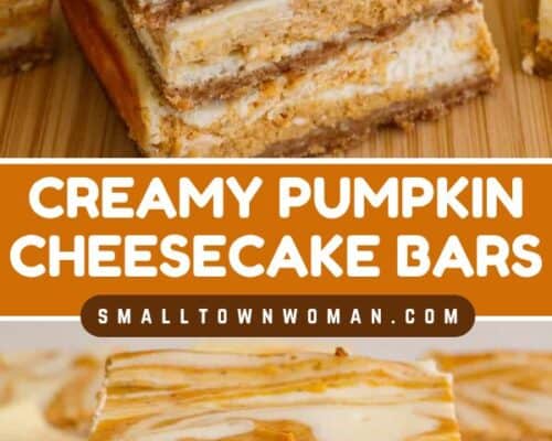 Pumpkin Cheesecake Bars