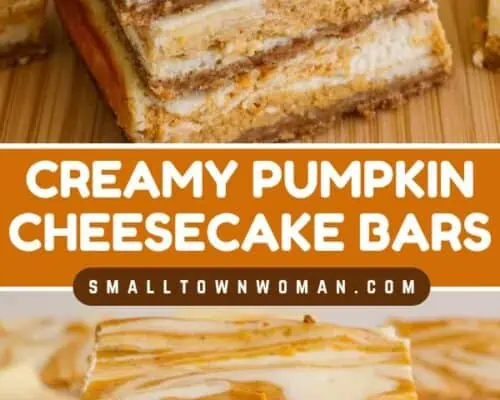 Pumpkin Cheesecake Bars