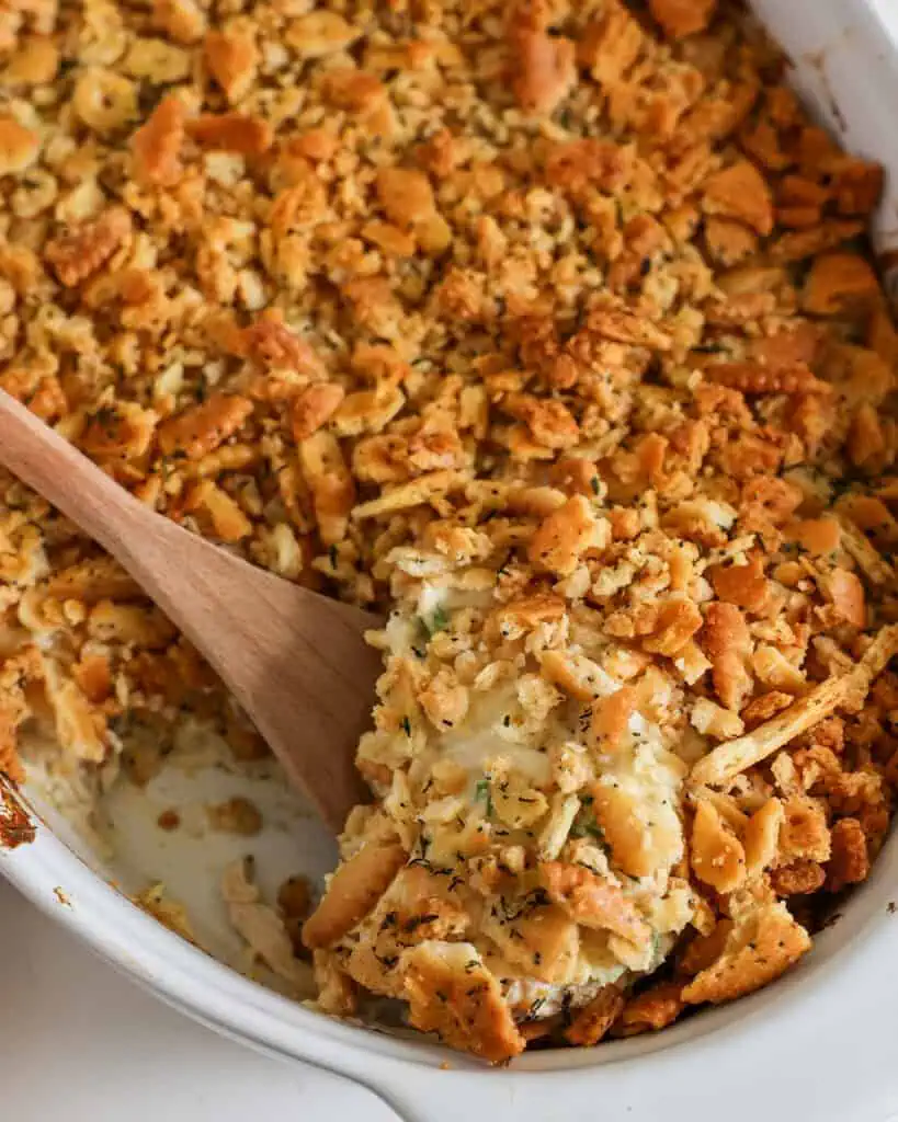 Ritz Cracker Chicken Casserole