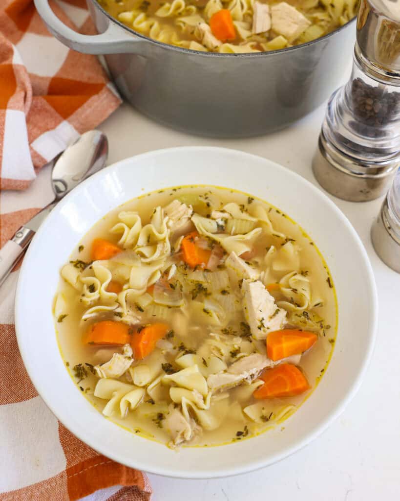 Rotisserie Chicken Soup