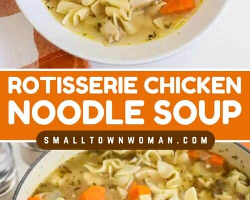 Rotisserie Chicken Noodle Soup