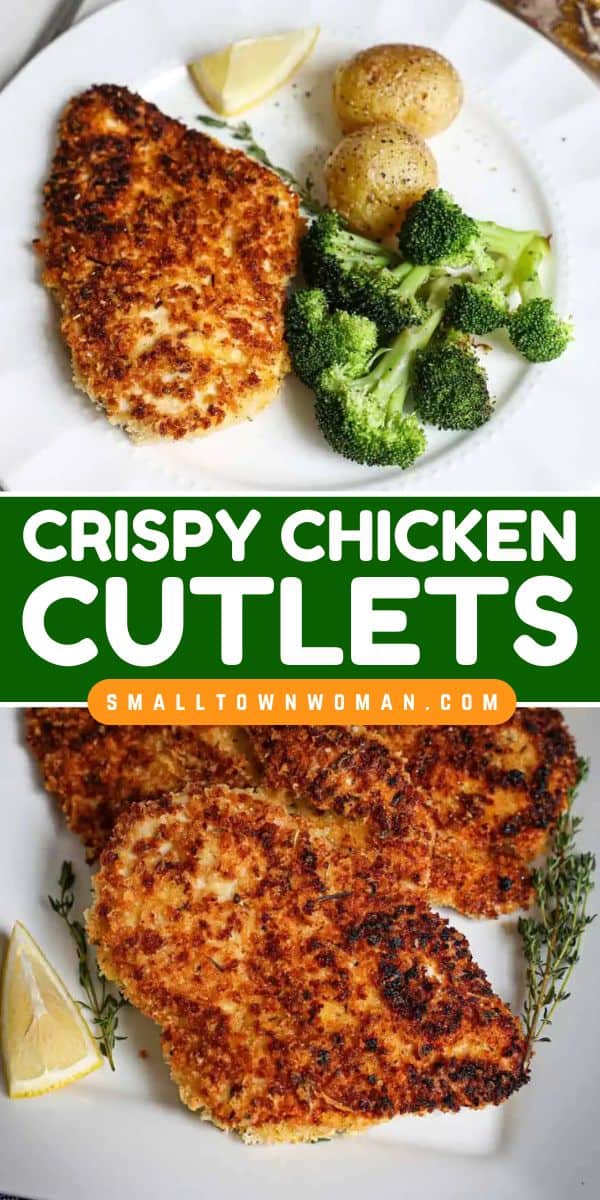 Crispy Chicken Cutlets