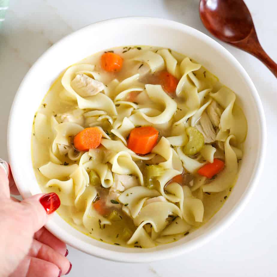 Crockpot Chicken Noodle Soup