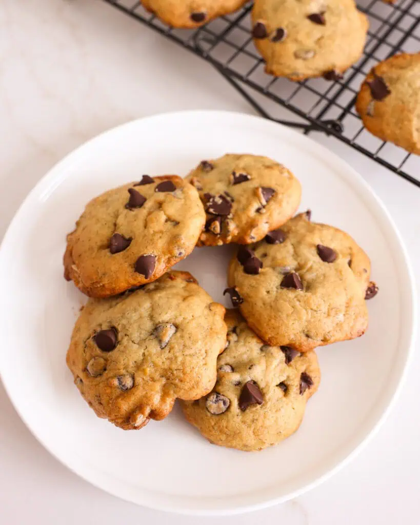 Banana Chocolate Chip Cookies