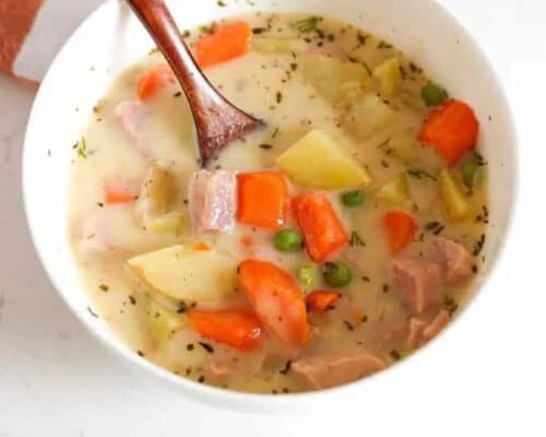 Crockpot Ham and Potato Soup