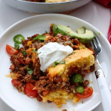 Chili Cornbread Casserole
