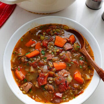 Ham and Lentil Soup
