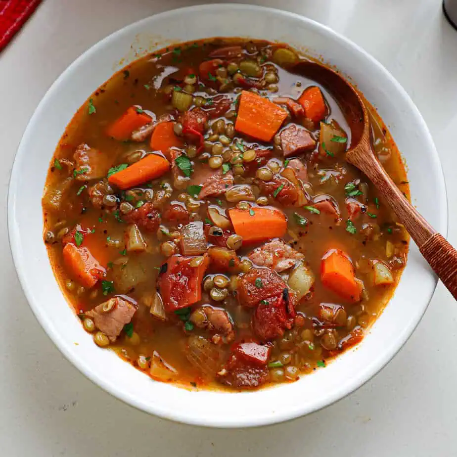 Ham and Lentil Soup
