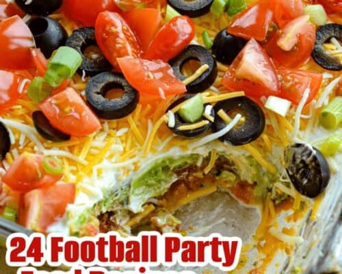 24 Football Game Recipes