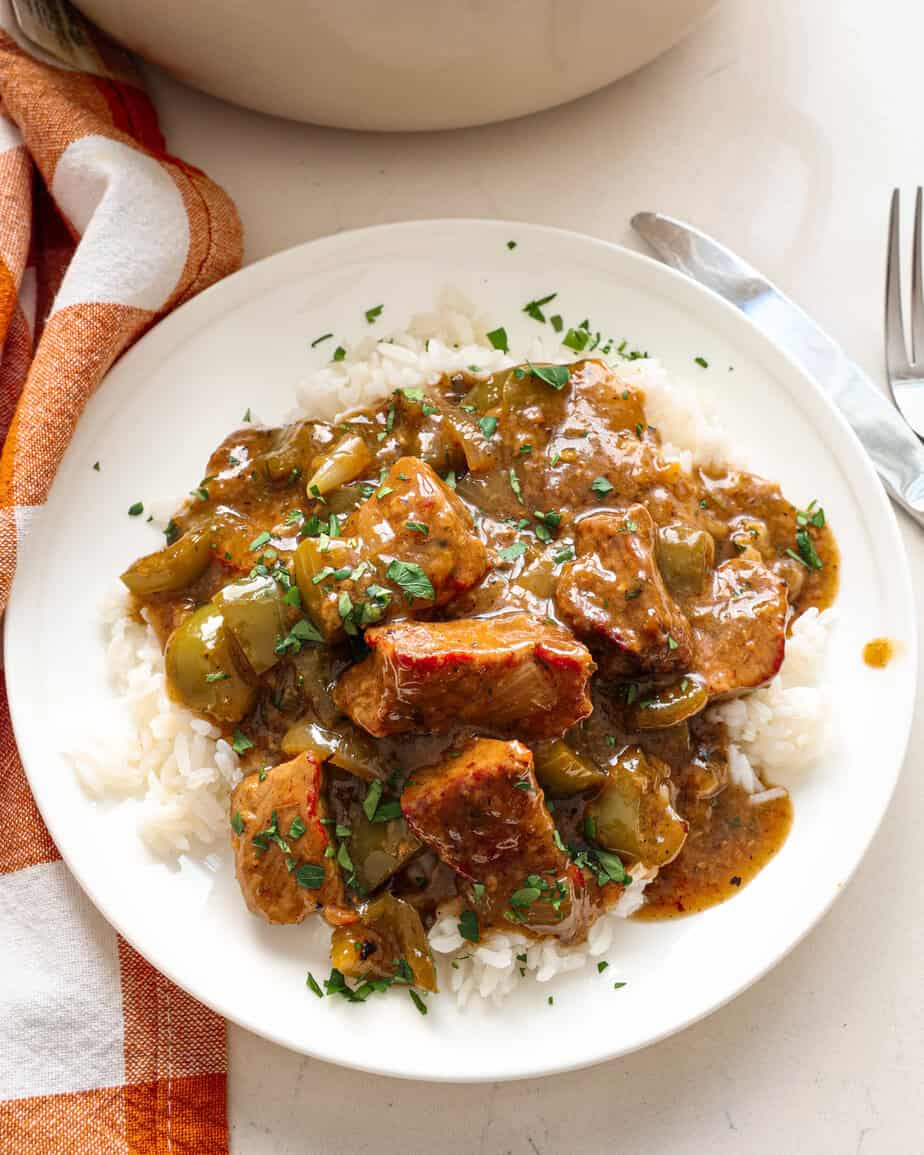 Beef Tips and Rice Recipe