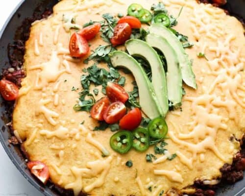 Chili Cornbread Casserole