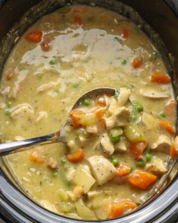 Crockpot Chicken Pot Pie