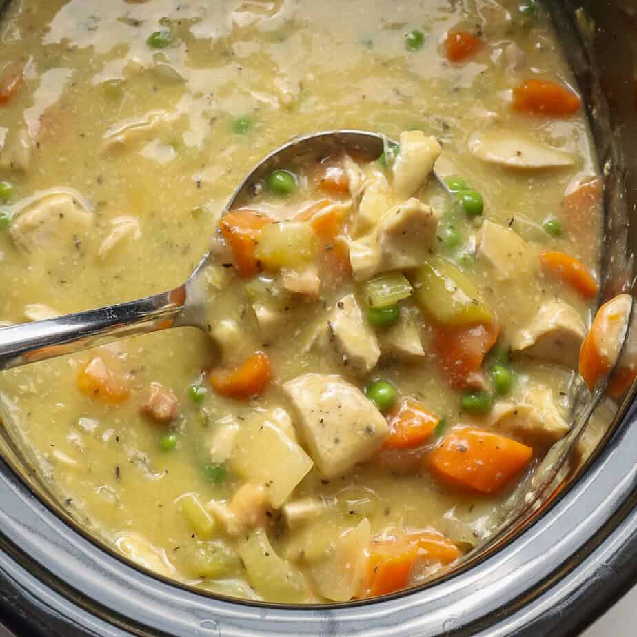 Crockpot Chicken Pot Pie