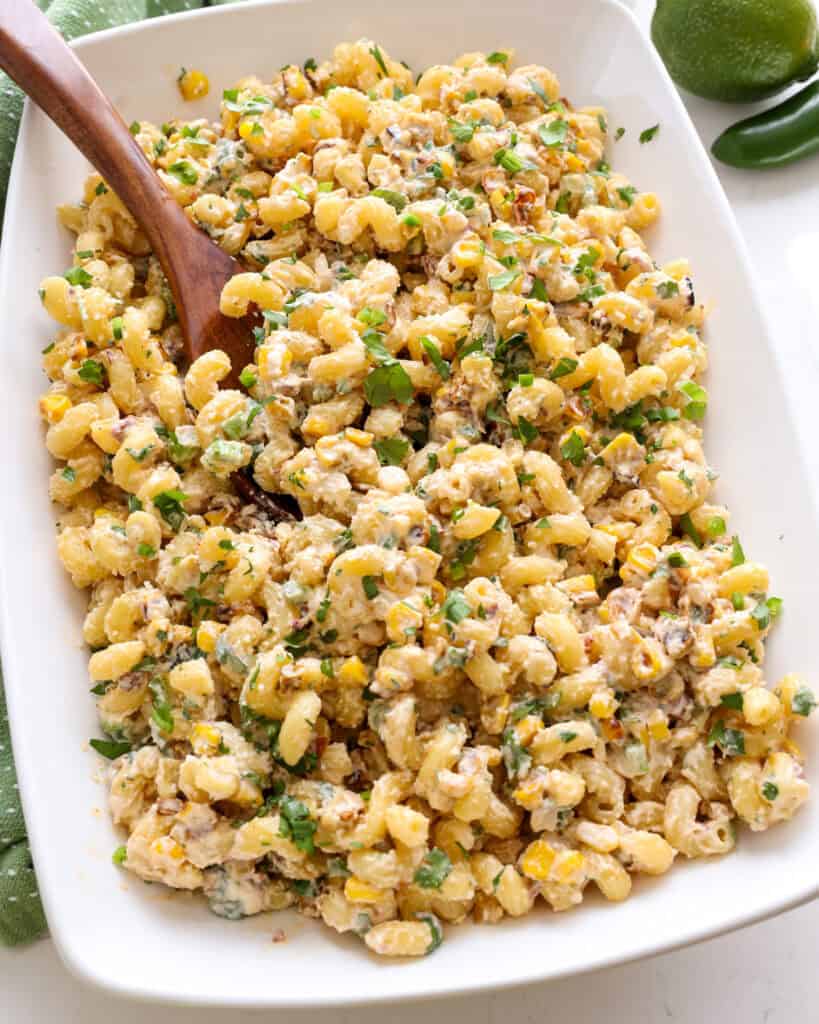 Mexican Street Corn Pasta Salad
