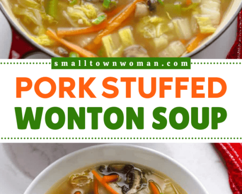Pork Stuffed Wonton Soup